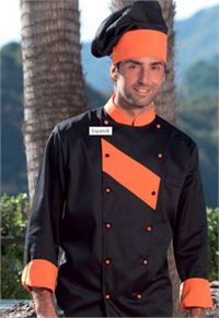 Giacca cuoco bicolore